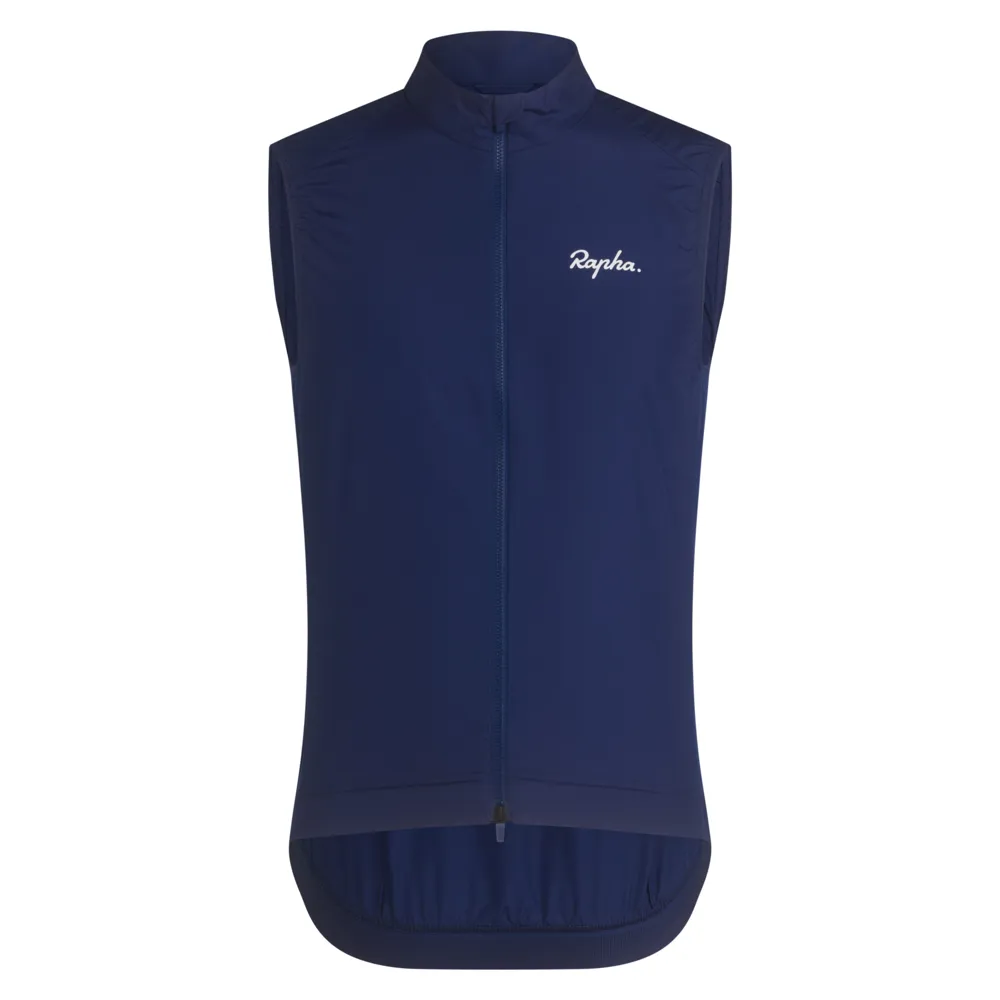 Team Cycles Rapha Men's Core Gilet in Navy and White | Interest FREE Finance & Online Refund Policy.